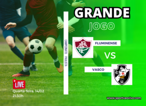 Fluminense x Vasco: Campeonato Paulista no sportvaovivo