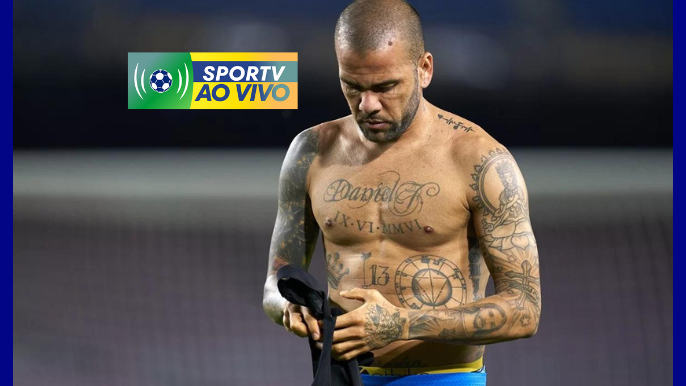 daniel alves futebol brasil sportv ao vivo
